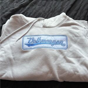 Volkswagen White and Blue Bomber Jacket